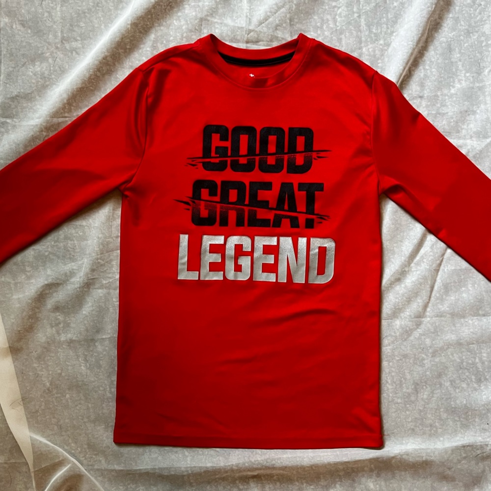 Boys Athletic Works Long Sleeve